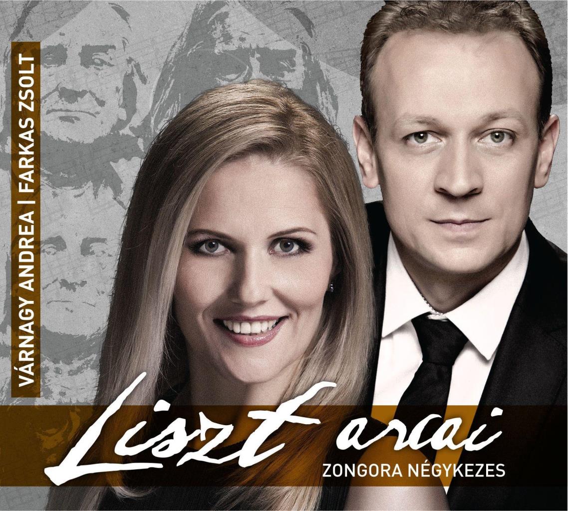 LISZT ARCAI - ZONGORA NÉGYKEZES - CD -