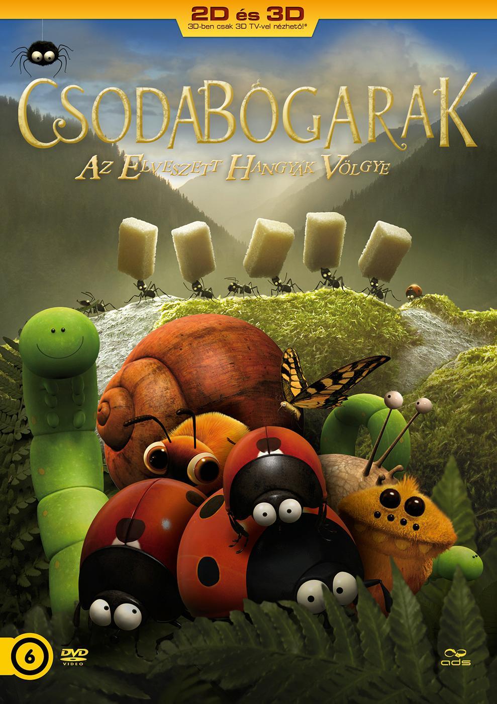 CSODABOGARAK - AZ ELVESZETT HANGYÁK VÖLGYE - DVD -