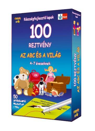 100 REJTVÉNY - AZ ABC ÉS A VILÁG - KÉZSÉGFEJLESZTŐ LAPOK