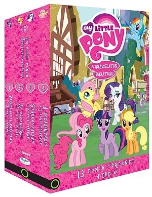 MY LITTLE PONY GYŰJTŐDOBOZ 1. - 4DVD -