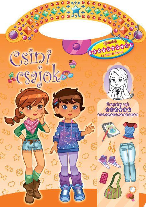 CSINI CSAJOK (NARANCSSÁRGA) + AJÁNDÉK KARKÖTŐ