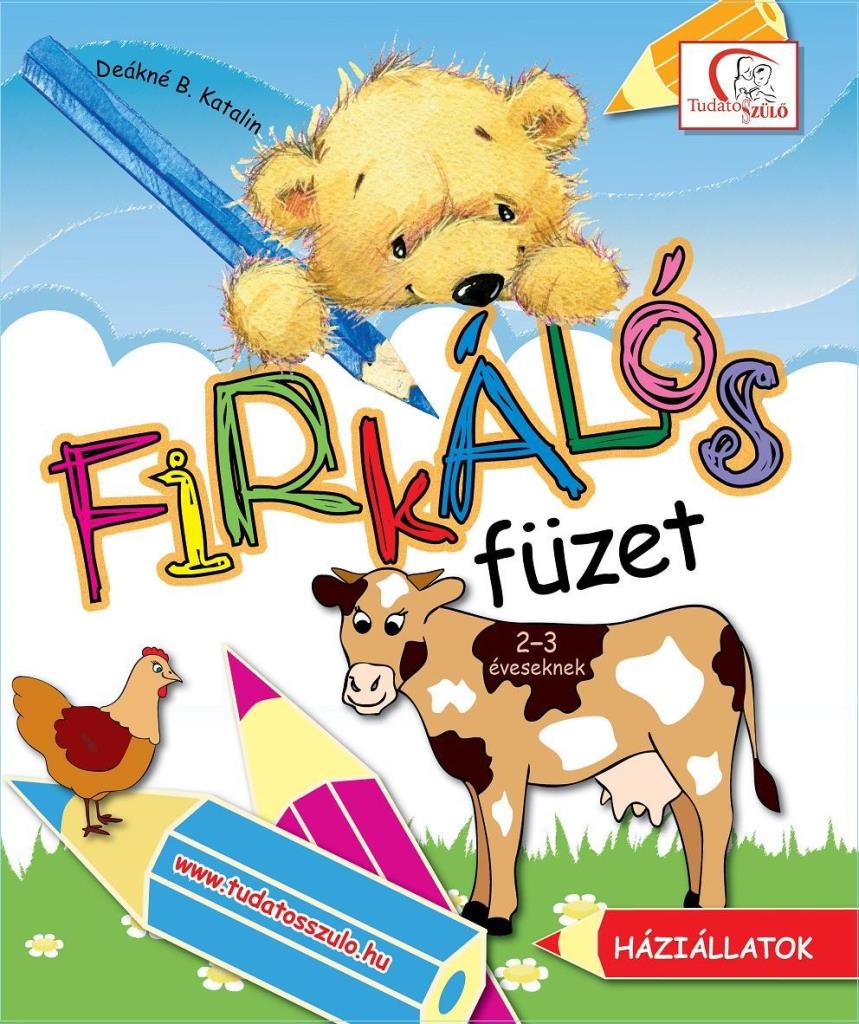 FIRKÁLÓS FÜZET - HÁZIÁLLATOK