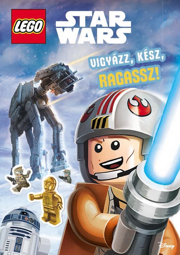 LEGO STAR WARS - VIGYÁZZ, KÉSZ, RAGASSZ! (FOGLALKOZTATÓ MATRICÁKKAL)