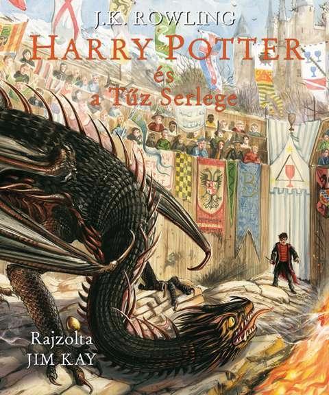 HARRY POTTER ÉS A TŰZ SERLEGE - ILLUSZTRÁLT KIADÁS