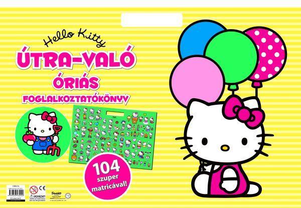 HELLO KITTY - ÓRIÁS ÚTRA-VALÓ FOGLALKOZTATÓKÖNYV