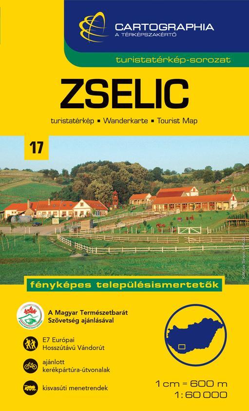 ZSELIC TURISTATÉRKÉP \"SC\"