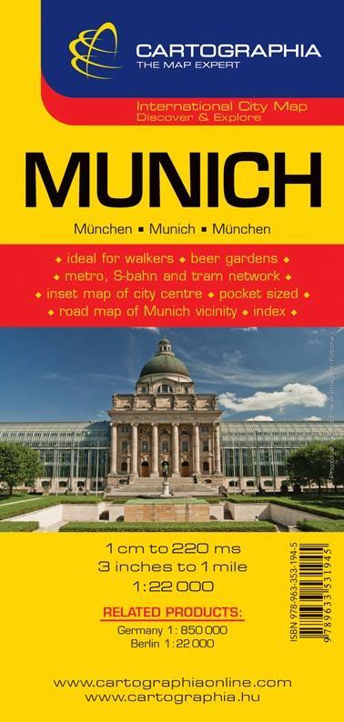 MÜNCHEN TÉRKÉP - \"SC\" - FIX