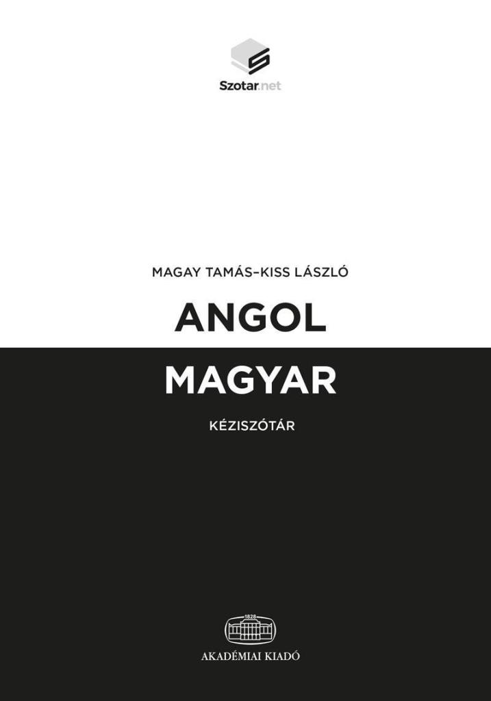 ANGOL-MAGYAR KÉZISZÓTÁR + ONLINE SZÓTÁRCSOMAG