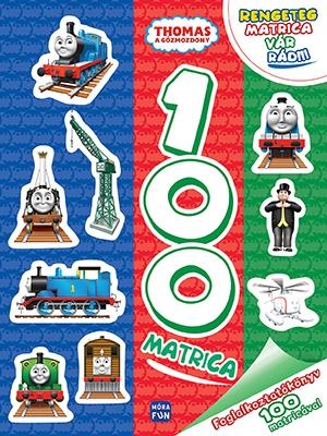 THOMAS, A GŐZMOZDONY - FOGLALKOZTATÓKÖNYV 100 MATRICÁVAL