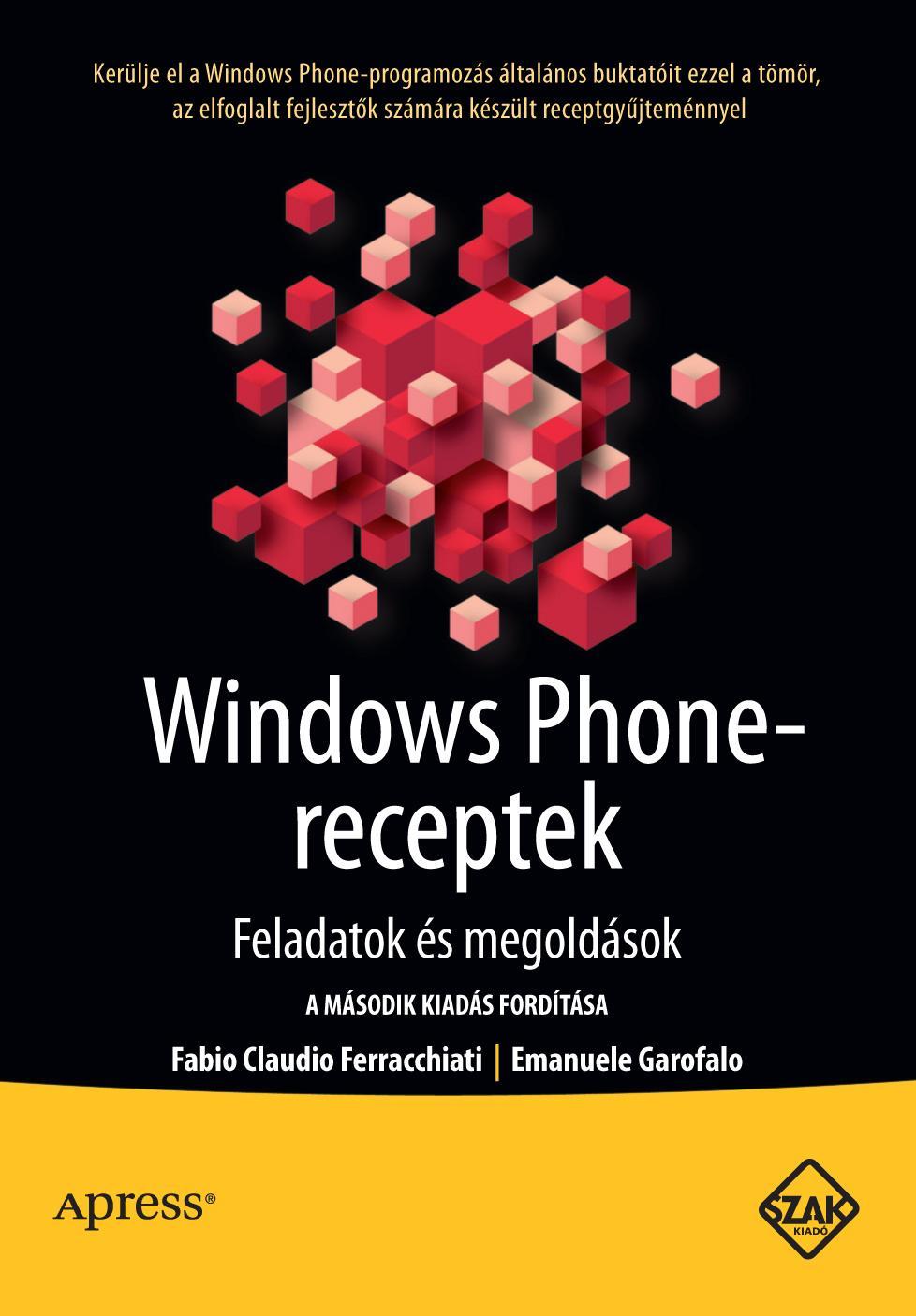 WINDOWS PHONE-RECEPTEK - FELADATOK ÉS MEGOLDÁSOK