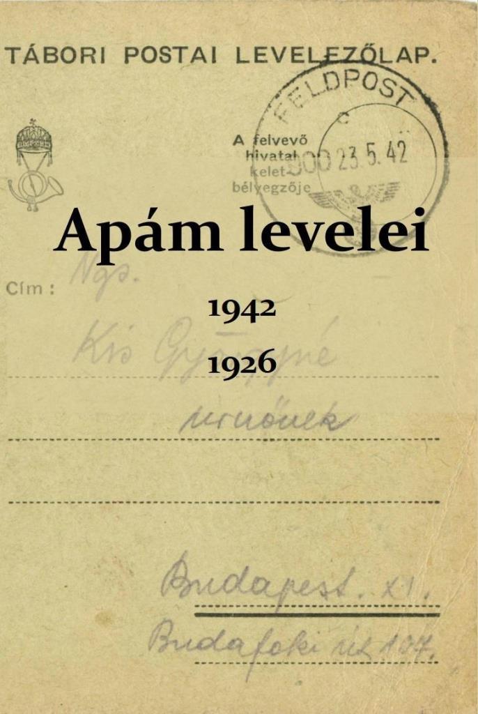 APÁM LEVELEI 1942, 1926