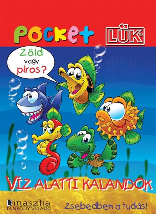 VÍZ ALATTI KALANDOK - ALAPLAPPAL (POCKET LÜK)