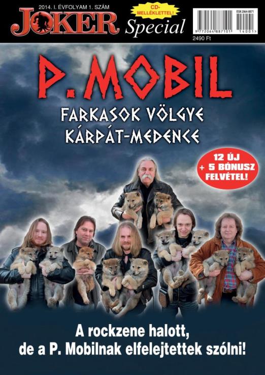 P.MOBIL - FARKASOK VÖLGYE - JOKER MAGAZIN + CD!!