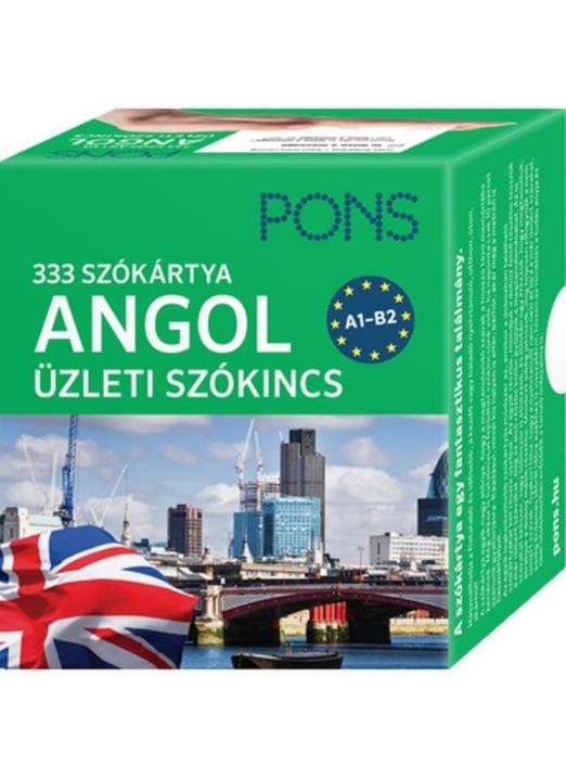 PONS SZÓKÁRTYÁK - ANGOL ÜZLETI SZÓKINCS