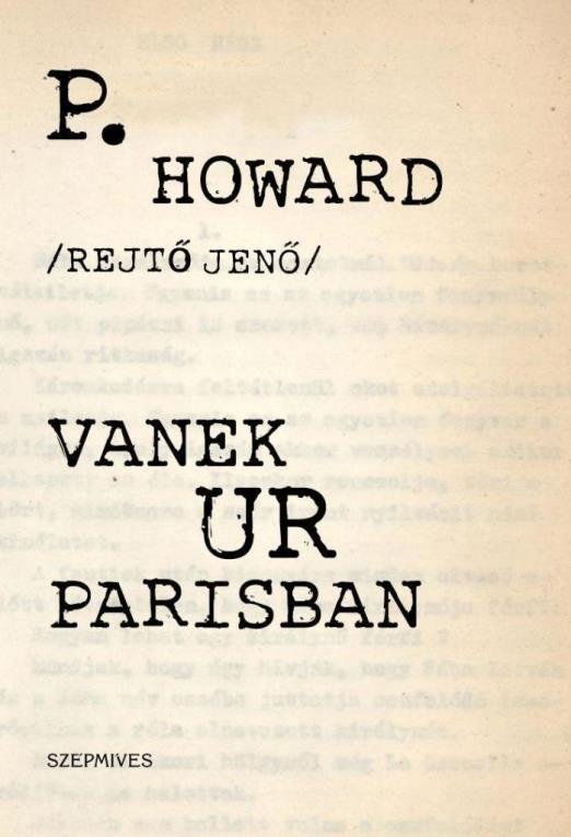 VANEK ÚR PÁRIZSBAN