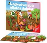 LEGKEDVESEBB ÁLLATOS DALAINK - KÖNYV + CD