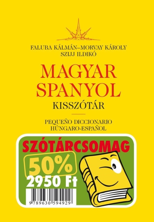 SPANYOL-MAGYAR-SPANYOL KISSZÓTÁR CSOMAGBAN