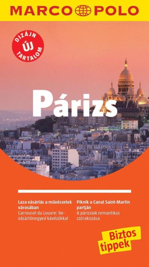 PÁRIZS - MARCO POLO - ÚJ TARTALOMMAL!