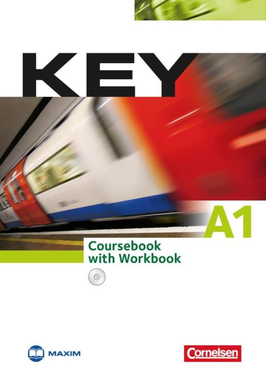 KEY A1 COURSEBOOK WITH WORKBOOK + CD