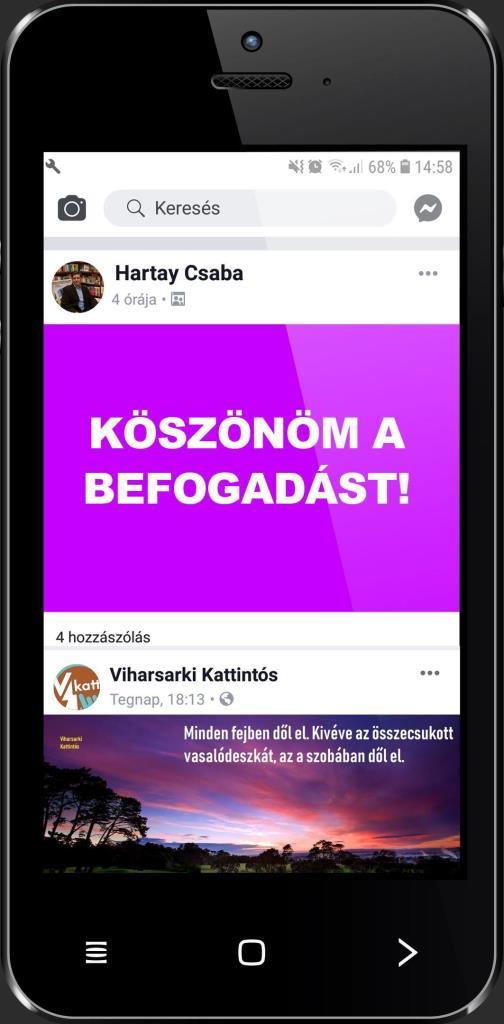 KÖSZÖNÖM A BEFOGADÁST! - VIHARSARKI KATTINTÓS - ÜKH 2019