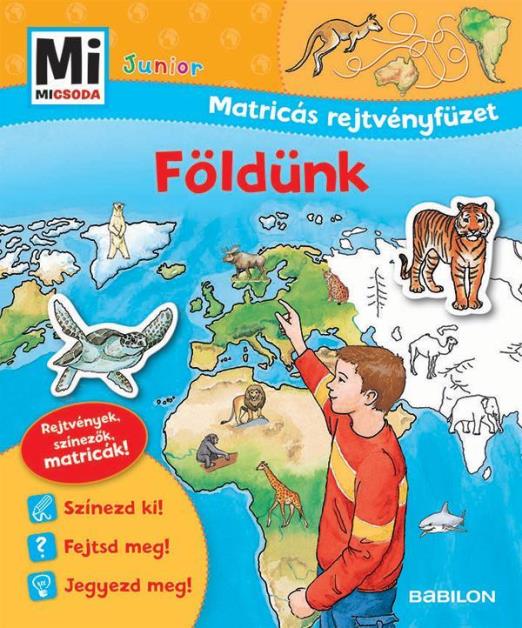 FÖLDÜNK - MATRICÁS REJTVÉNYFÜZET - MI MICSODA JUNIOR