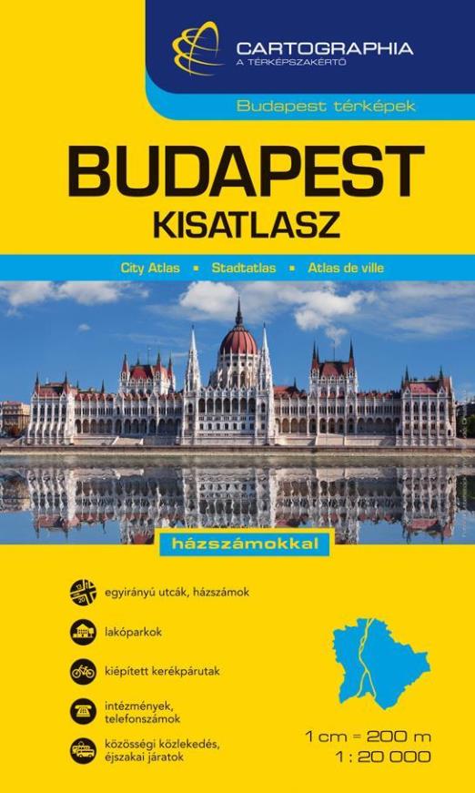 BUDAPEST KISATLASZ - 1:20000 - SPIRÁLOS - CART. - \"SC\" -