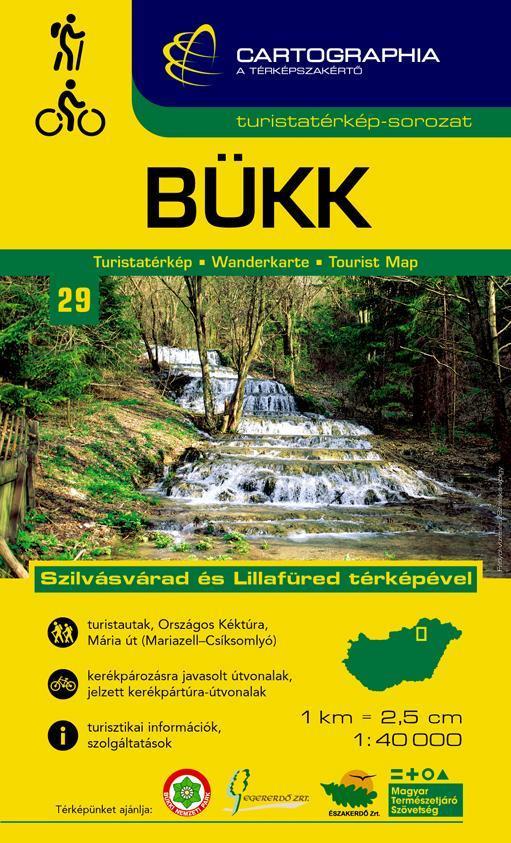 BÜKK TURISTATÉRKÉP - CART. - \"SC\"