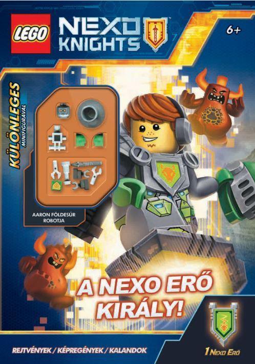 A NEXO ERŐ KIRÁLY - LEGO NEXO KNIGHTS - MINIFIGURÁVAL!