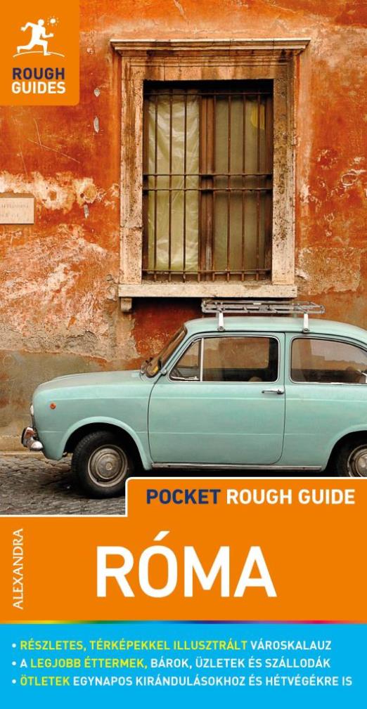 RÓMA - POCKET ROUGH GUIDE - TÉRKÉPMELLÉKLETTEL