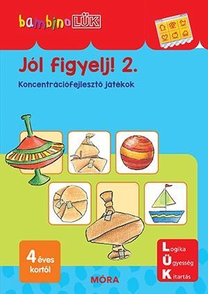 JÓL FIGYELJ! 2. - KONCENTRÁCIÓFEJLESZTŐ JÁTÉKOK (BAMBINO LÜK) ÚJ!