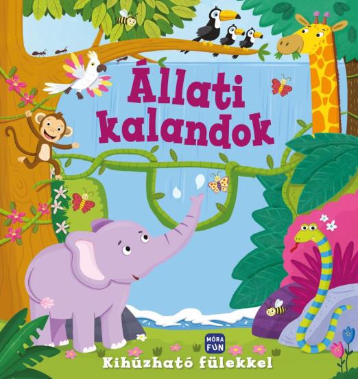 ÁLLATI KALANDOK - KIHÚZHATÓ FÜLEKKEL!