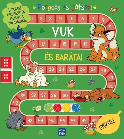 VUK ÉS BARÁTAI - PÖRGESS ÉS JÁTSSZ!