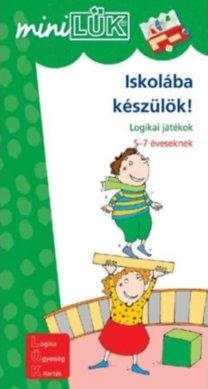 ISKOLÁBA KÉSZÜLÖK! - LOGIKAI JÁTÉKOK 5-7 ÉVESEKNEK (MINI LÜK)