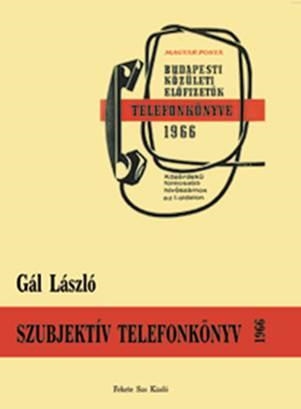 SZUBJEKTÍV TELEFONKÖNYV 1966