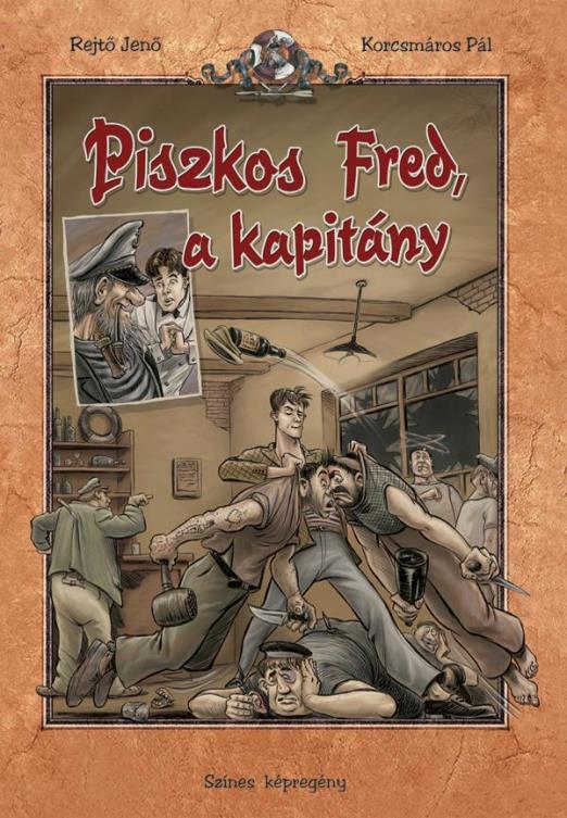 PISZKOS FRED, A KAPITÁNY - SZÍNES KÉPREGÉNY