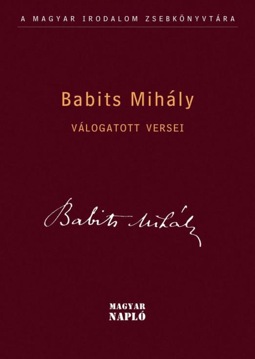 BABITS MIHÁLY VÁLOGATOTT VERSEI