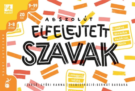 ABSZOLÚT ELFELEJTETT SZAVAK - TÁRSASJÁTÉK
