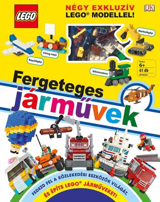 LEGO - FERGETEGES JÁRMŰVEK (NÉGY EXKLUZÍV LEGO MODELLEL!)