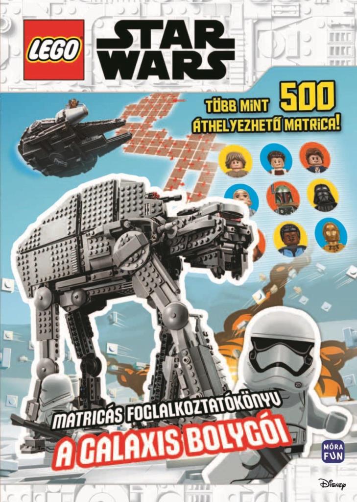 LEGO STAR WARS - A GALAXIS BOLYGÓI (MATRICÁS FOGLALKOZTATÓKÖNYV)