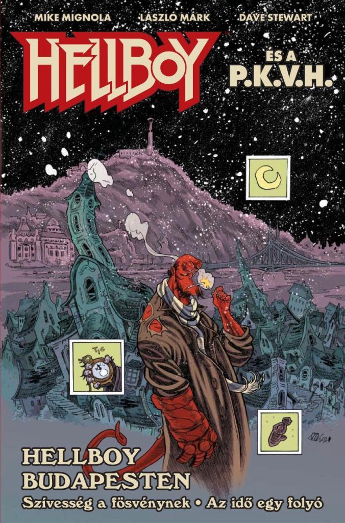 HELLBOY ÉS A P.K.V.H. - HELLBOY BUDAPESTEN (KÉPREGÉNY)