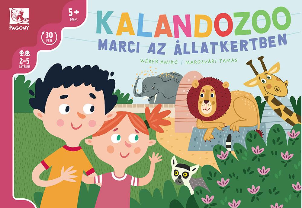 KALANDOZOO - MARCI AZ ÁLLATKERTBEN - TÁRSASJÁTÉK