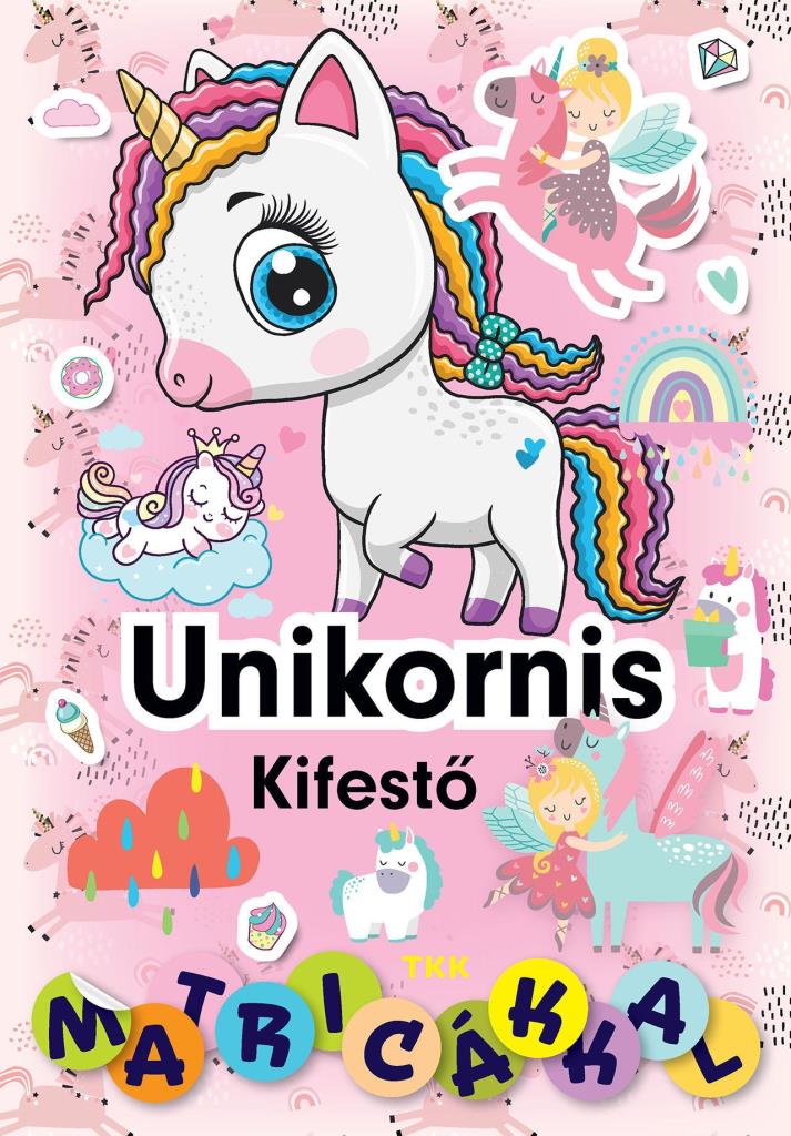 UNIKORNIS KIFESTŐ MATRICÁKKAL