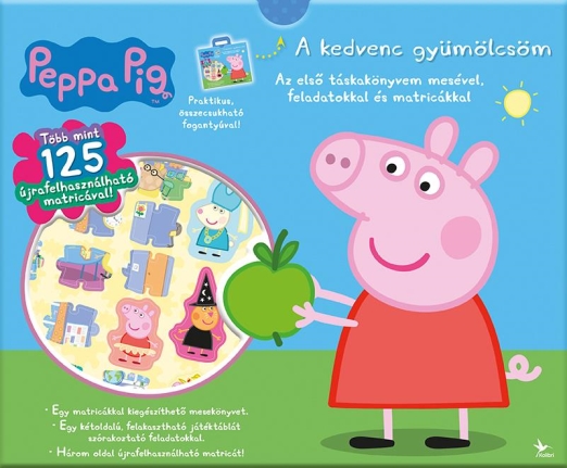 PEPPA MALAC: A KEDVENC GYÜMÖLCSÖM  TÁSKAKÖNYV