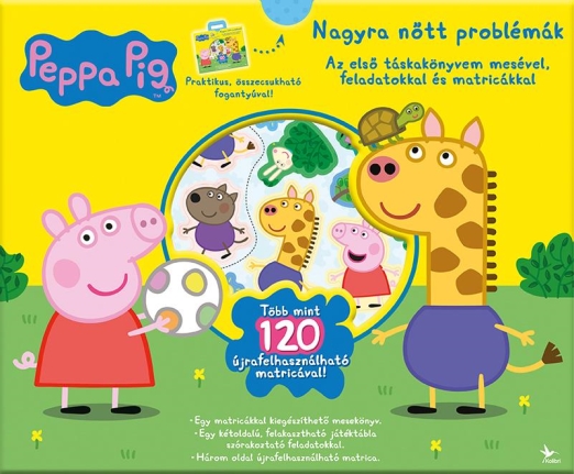 PEPPA MALAC: NAGYRA NŐTT PROBLÉMÁK  TÁSKAKÖNYV