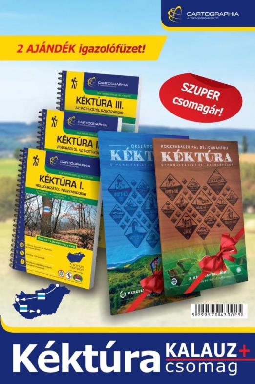 KÉKTÚRA KALAUZ PLUSZ CSOMAG