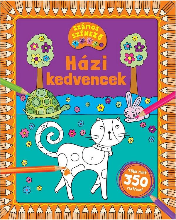 HÁZI KEDVENCEK - SZÁMOS SZÍNEZŐ