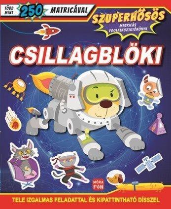CSILLAGBLÖKI - SZUPERHŐSÖS MATRICÁS FOGLALKOZTATÓKÖNYV