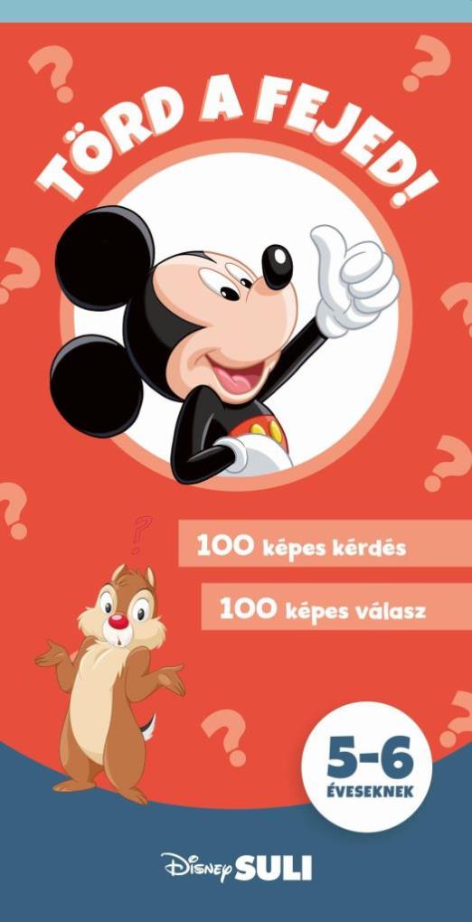 DISNEY - TÖRD A FEJED! 5-6 ÉVESEKNEK