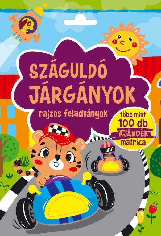 SZÁGULDÓ JÁRGÁNYOK - RAJZOS FELADVÁNYOK