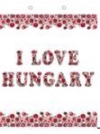 PAPÍRTASAK F. I LOVE HUNGARY 23*18